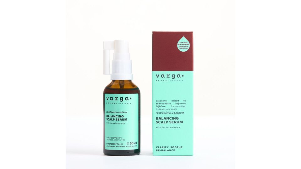 Fejbőr hámlás ellen természetes Varga Herbal termékek